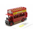AEC Regent V double-decker bus "Shweppes" 1922 red