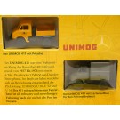 Mercedes-Benz Unimog 411 - 2-car set "50 years Unimog" yellow and green